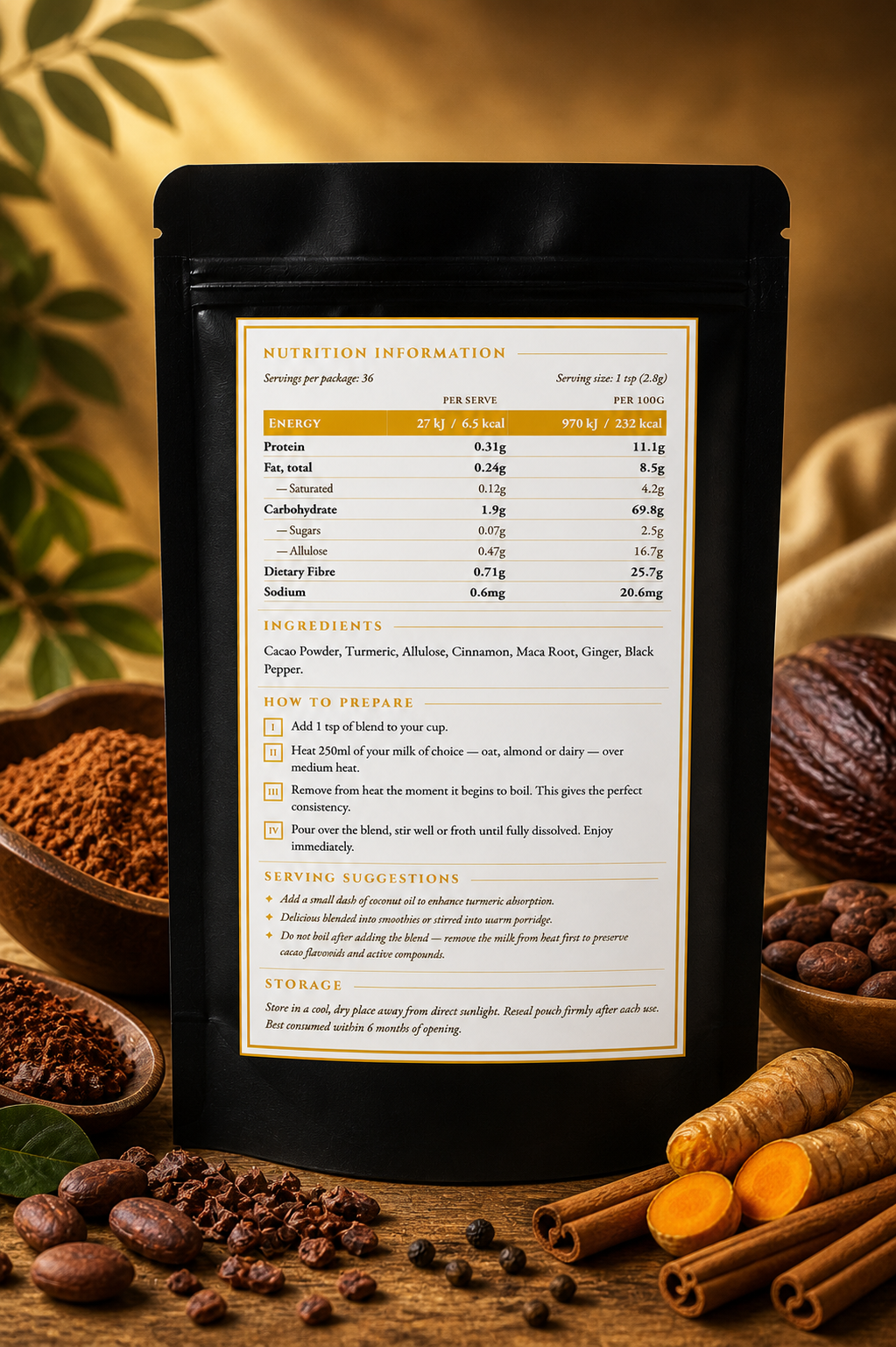 Golden Milk Cacao